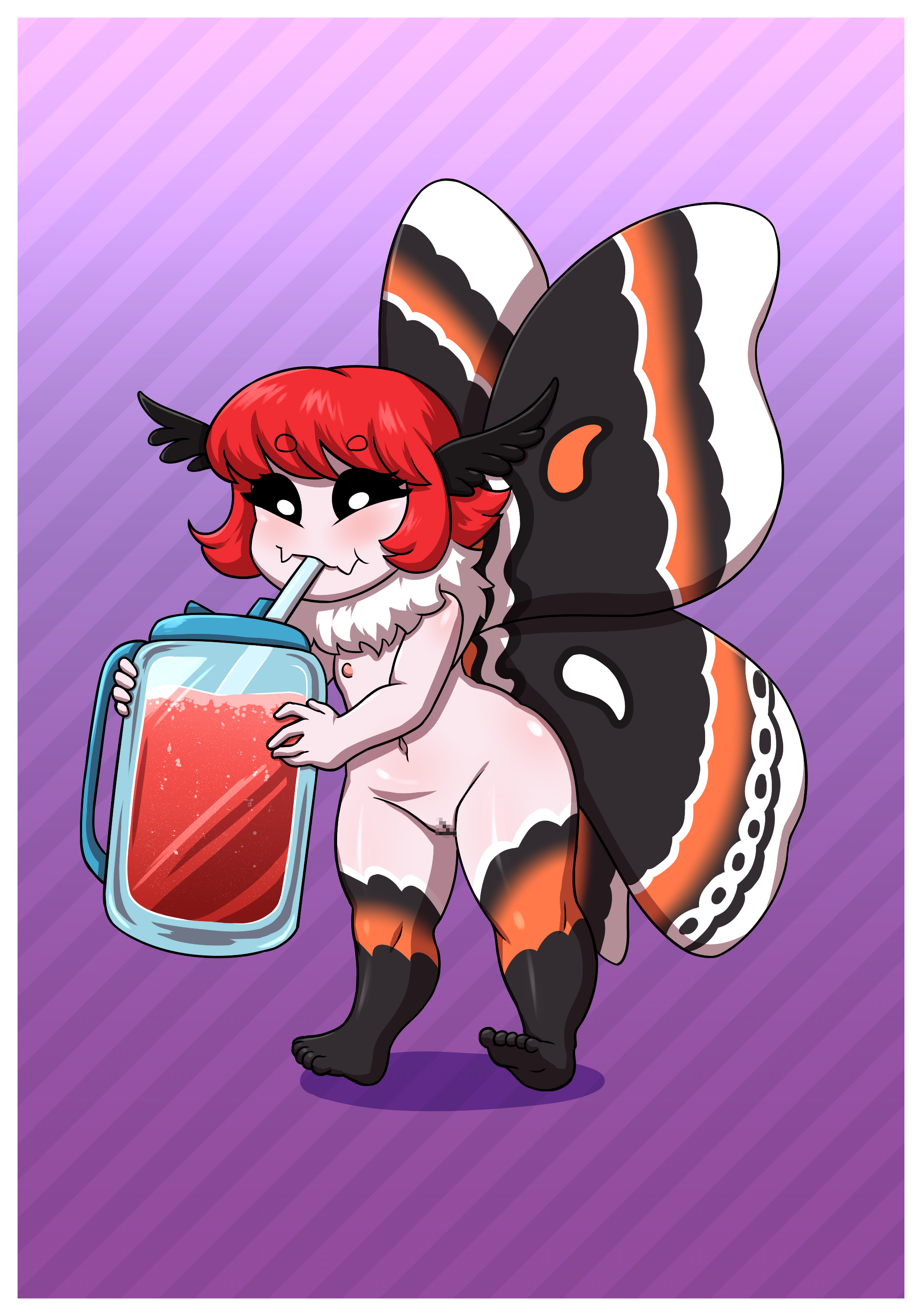 Hybi - Commission for Zephyr Support me: https://derrecetrece69.fanbox.cc/ #s...