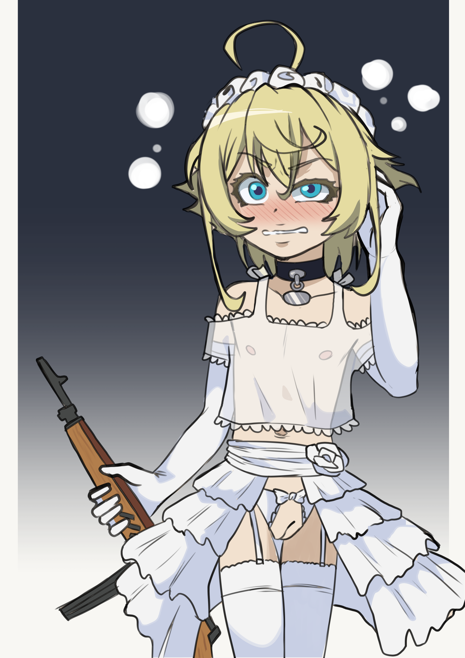 Tanya wifeyyy OOOUUUUHHHHH 😭 💕 Colored sketch commission featuring Tanya degu...