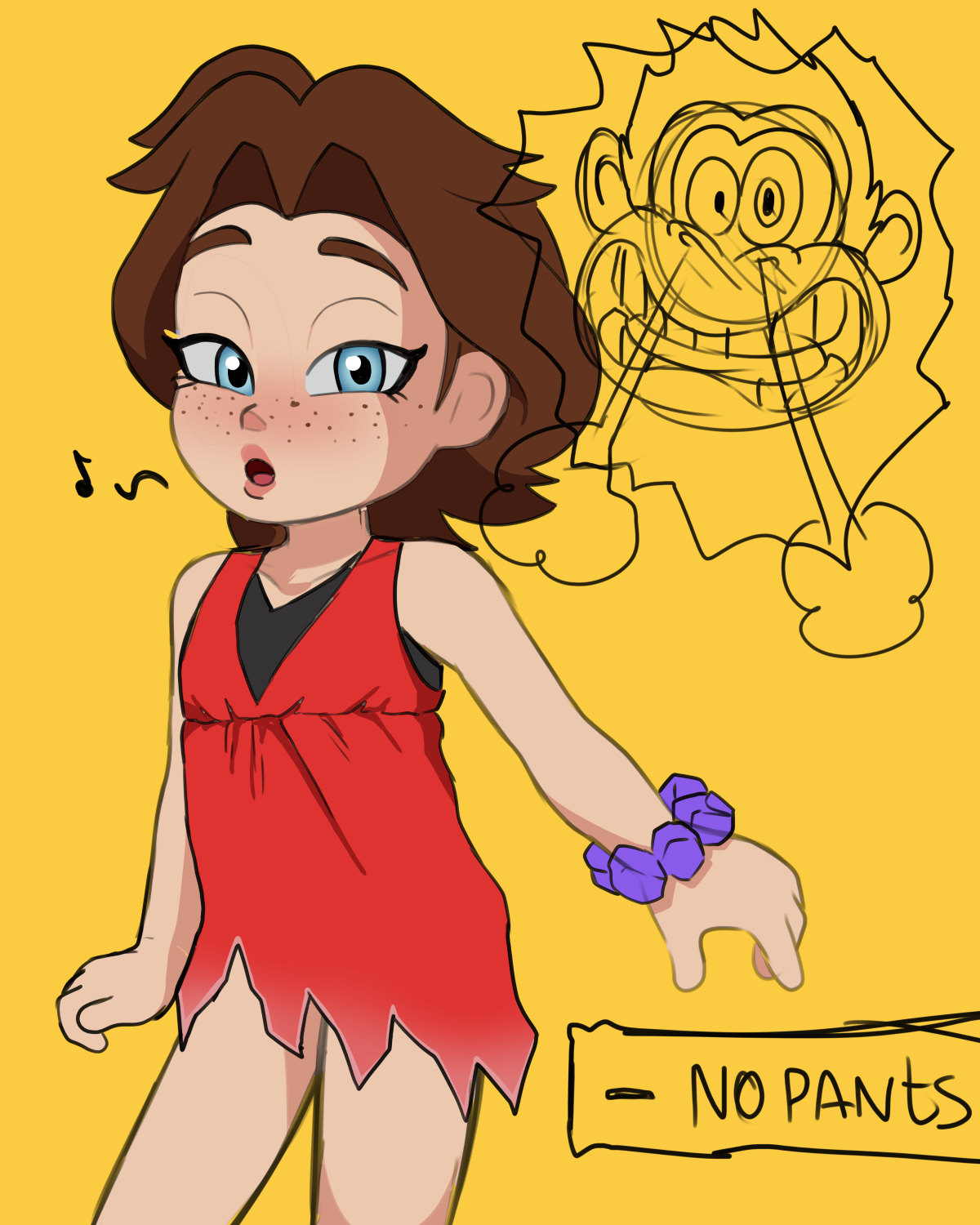 Old smol Pauline idea I was working on but couldnt finish it. Hope you like i...