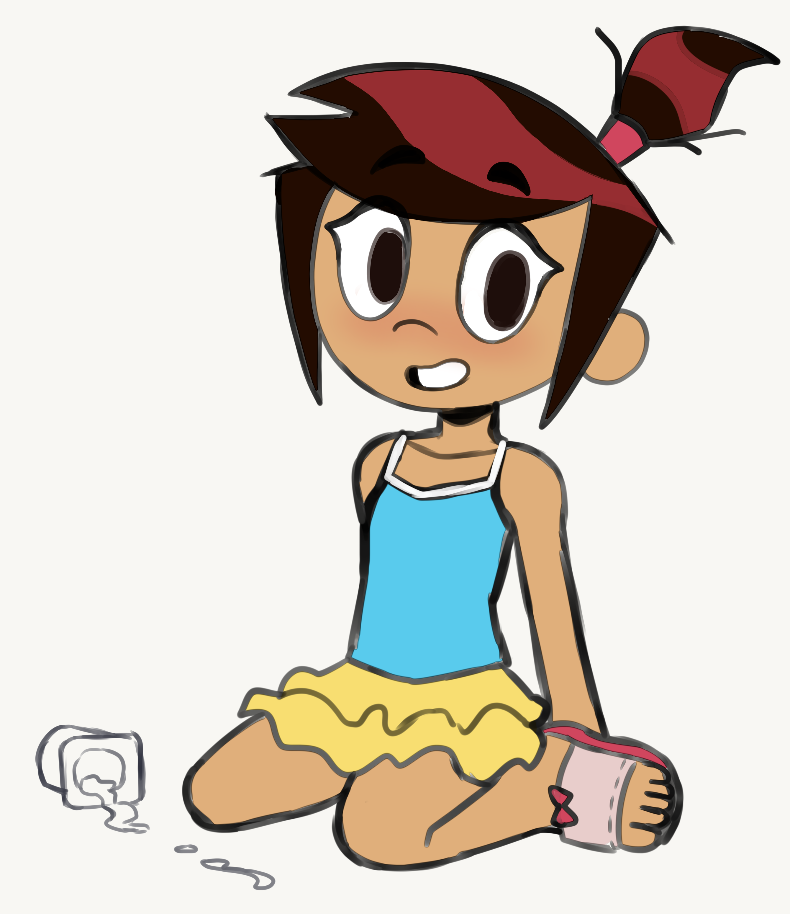 yogurt #mollymcgee #tgamm #theghostandmollymcgee #cartoon #ロリ #lolicon #loli