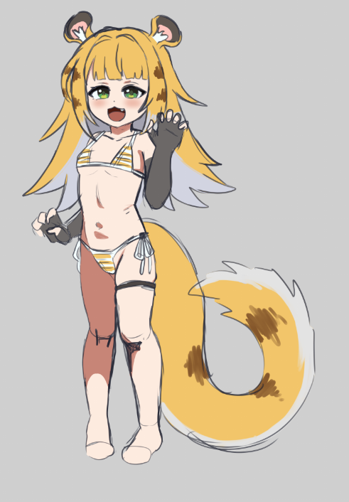 Ju fufu! 😭🐯🧡🧡🧡 #zzz #zenlesszonezero #fanart #anime #loli #ロリ #lolicon #sketch