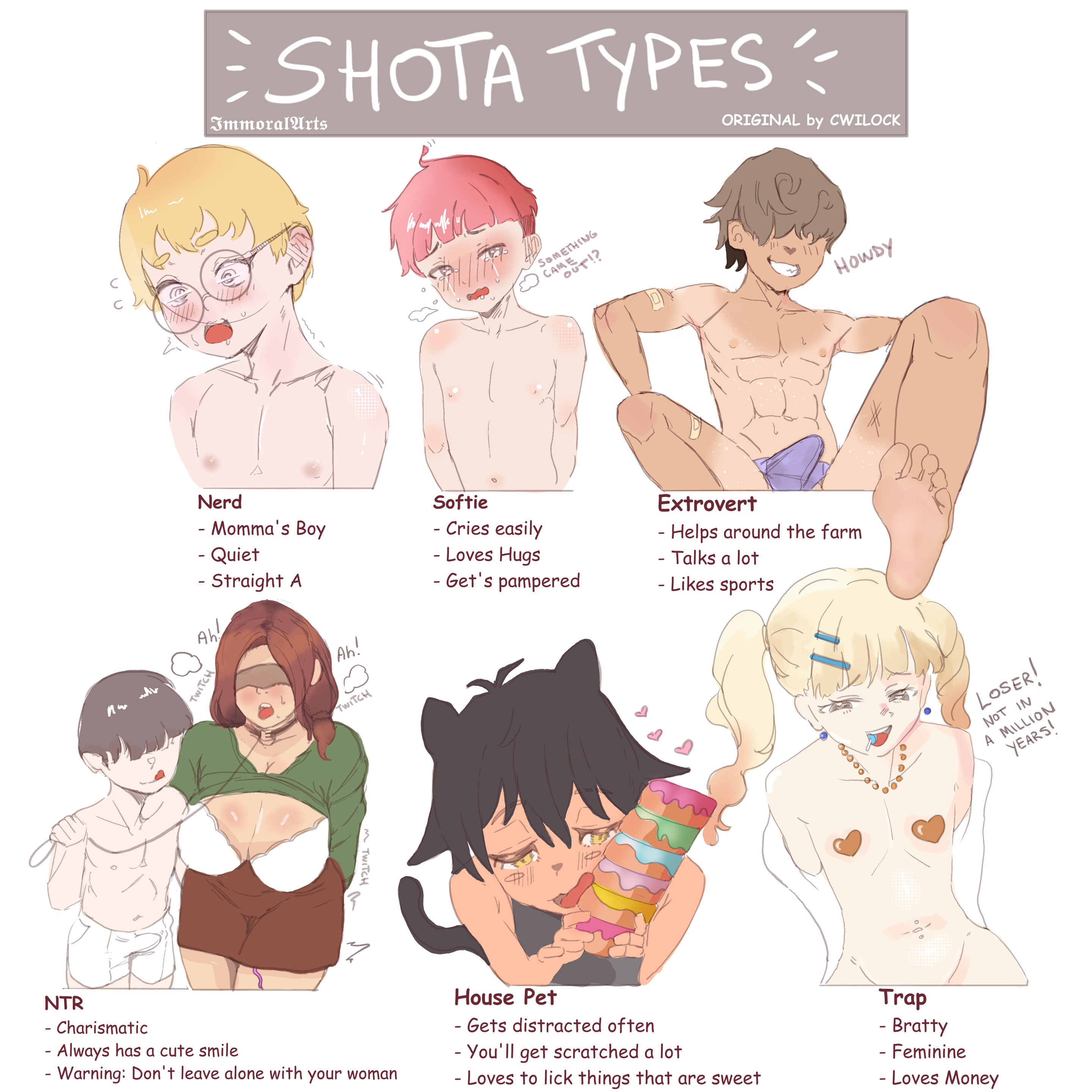 Hope these look good #shota #shotacon #ntr #femboy #trap #neko