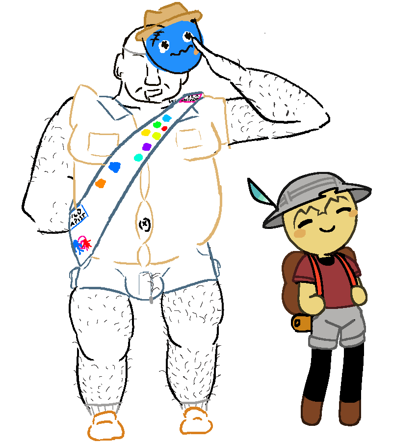 Halfway there! #drawpile #sketch