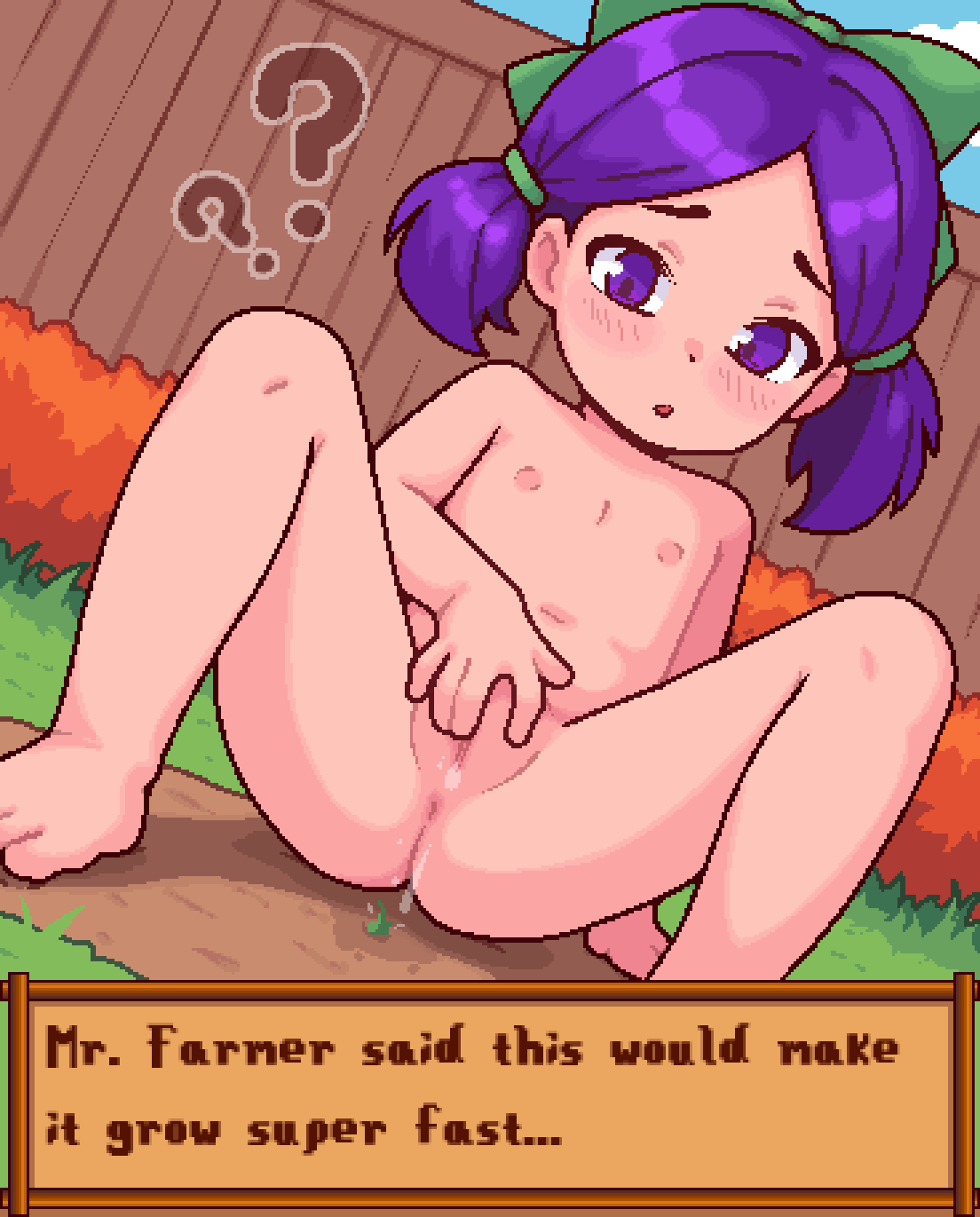 Jas watering the seed 💧 (Resized 3x) Original size: https://casytay.catbox.cl...