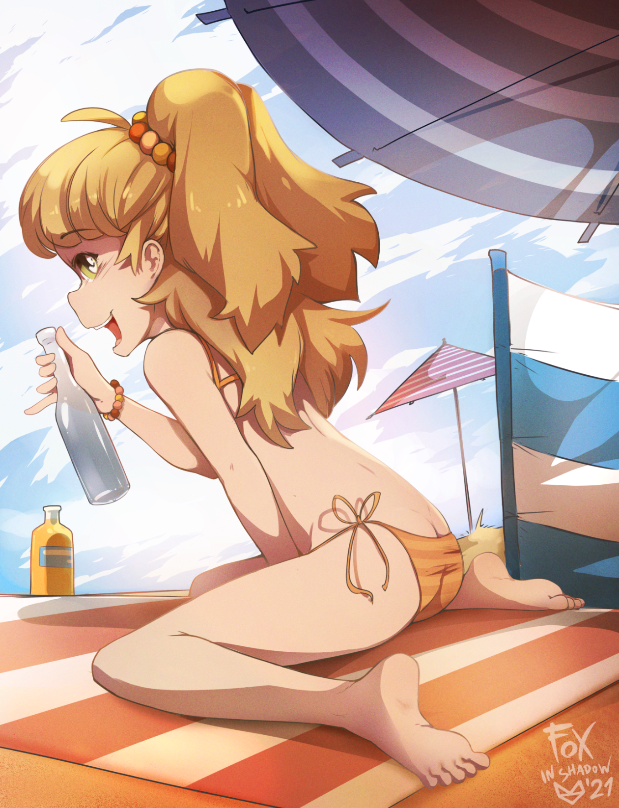 I tried to put together the whole thing in one day, so here’s a speedy art of...