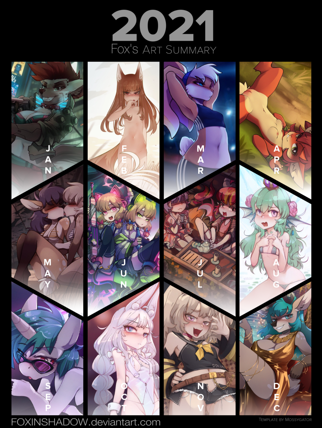 This year sure was.... somethin, both in terms of art and life I was trying t...