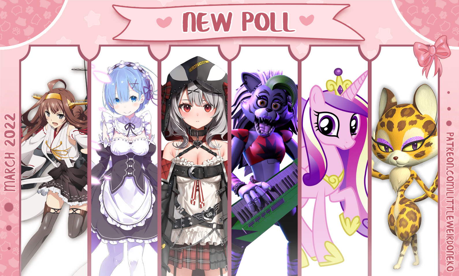 There's only a couple hours left on our April animation voting and we're very...