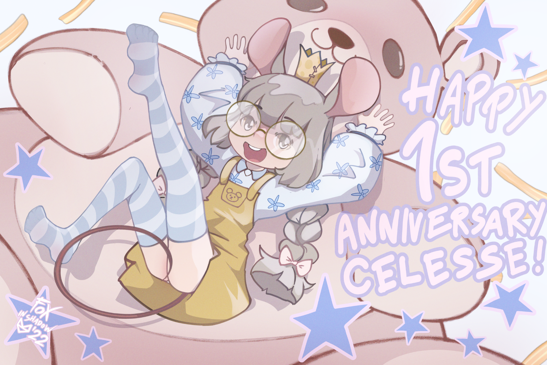 HAPPY 1ST ANNIVERSARY to our resident mouse @milkscum can't believe it's alre...
