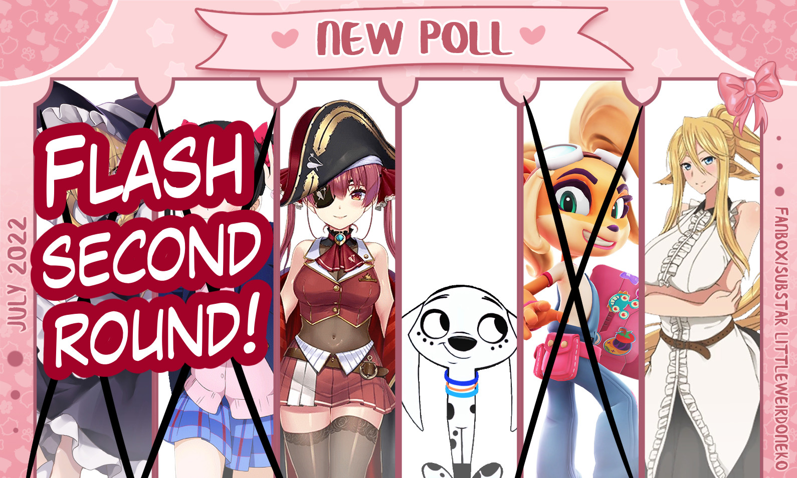 OH BABY A TRIPLE, you folks managed to make it a three-way tie this time so w...