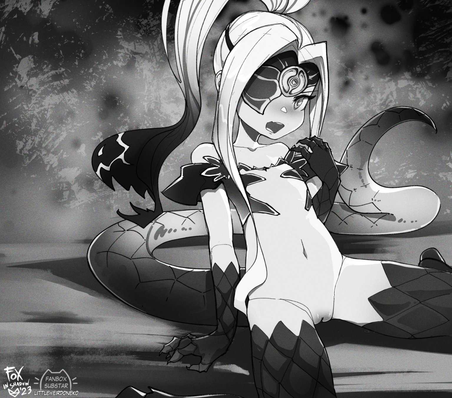 Made last month, here's a rarely seen gorgon form of Ilya from Fate franchise...