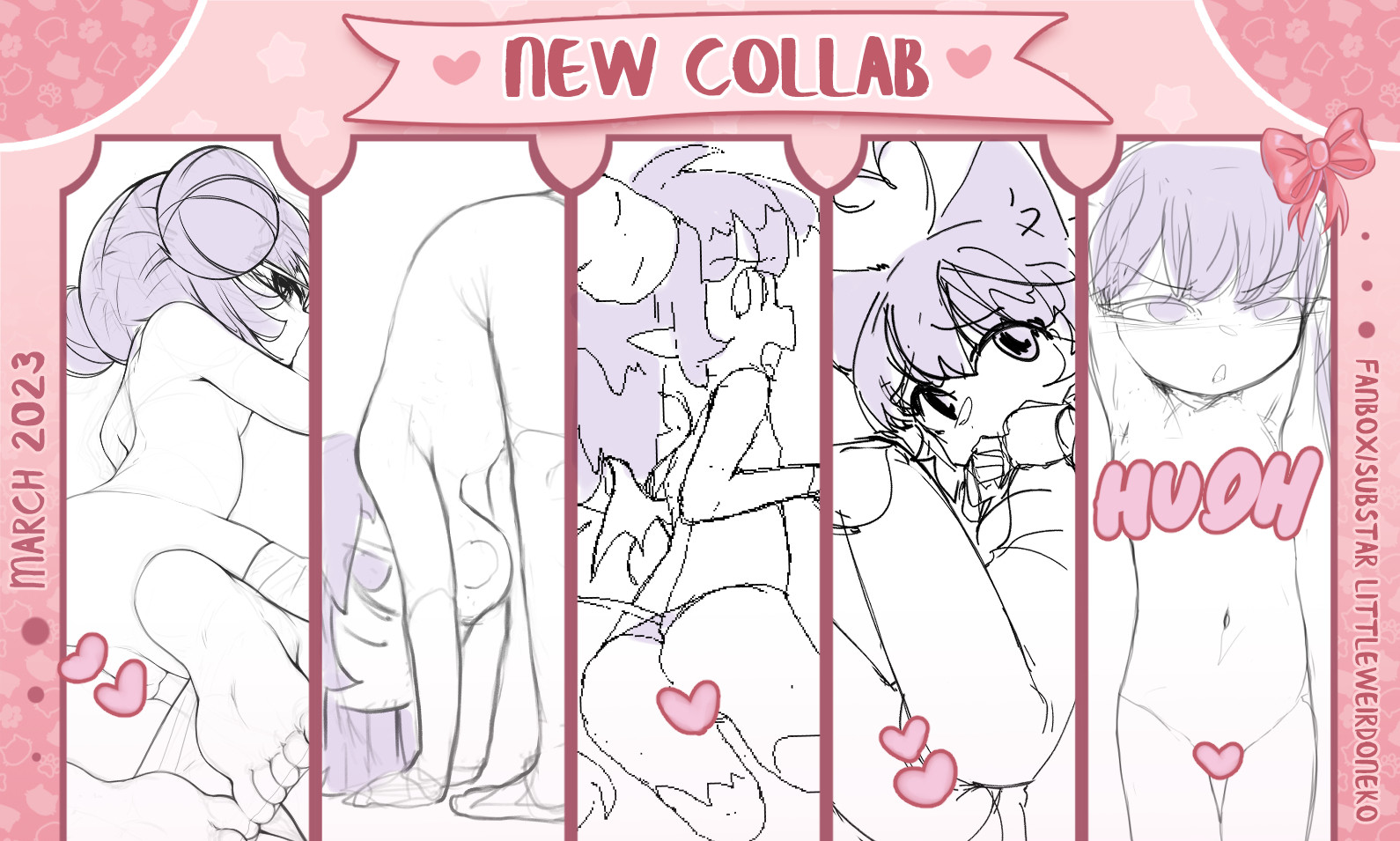 March collab poll is up! Vote which one of my sketches @kukseleg is going to ...