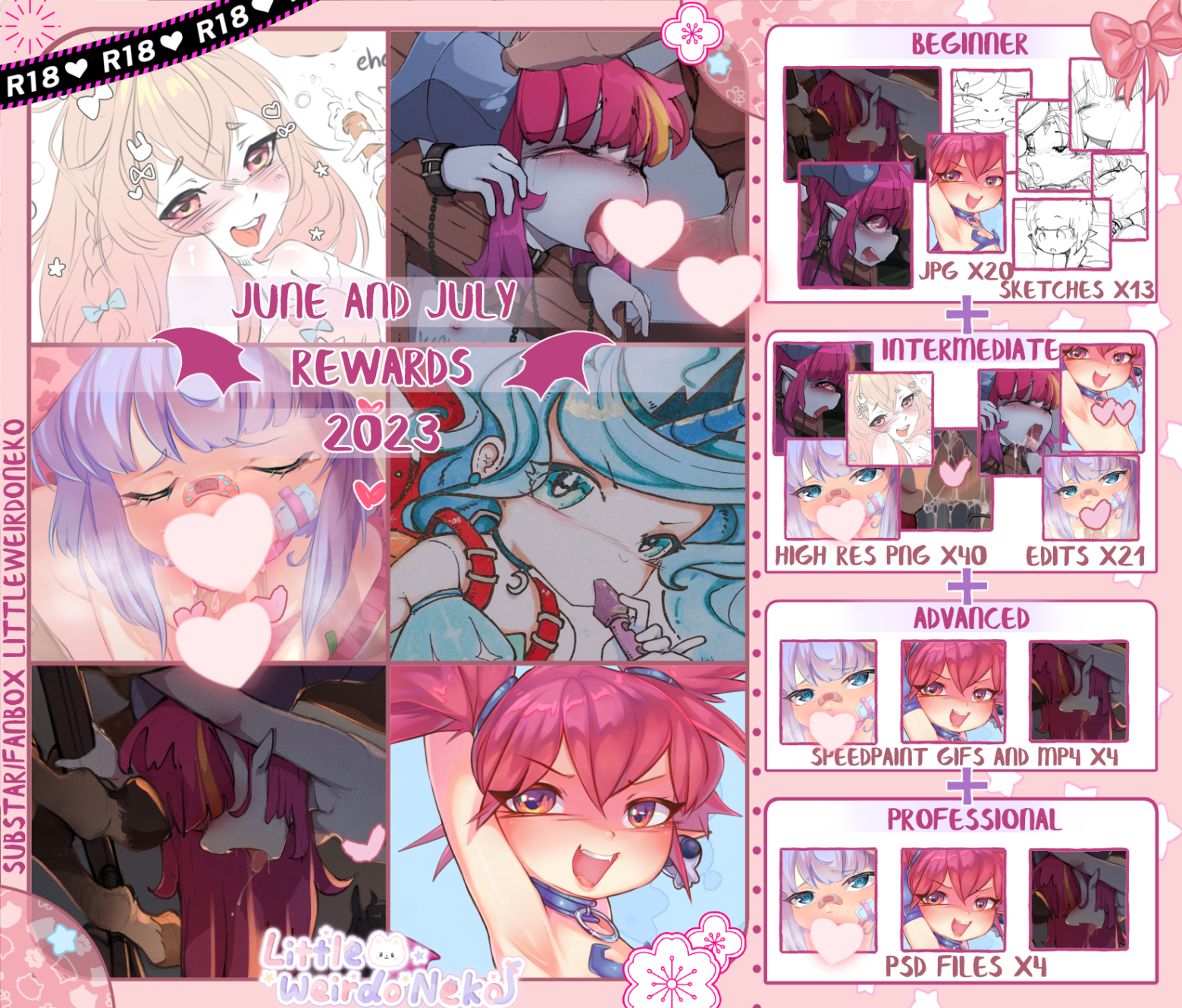 Whoop whoop, we are away on a break this month but the last two months worth ...