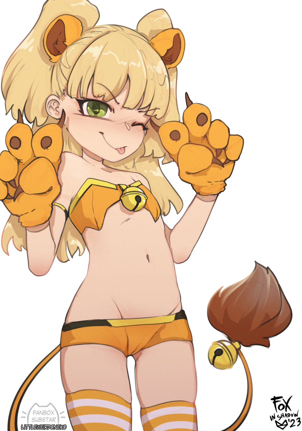 Rika Jougasaki the big mighty lion idol is ready to take on some uhhhhh, big ...