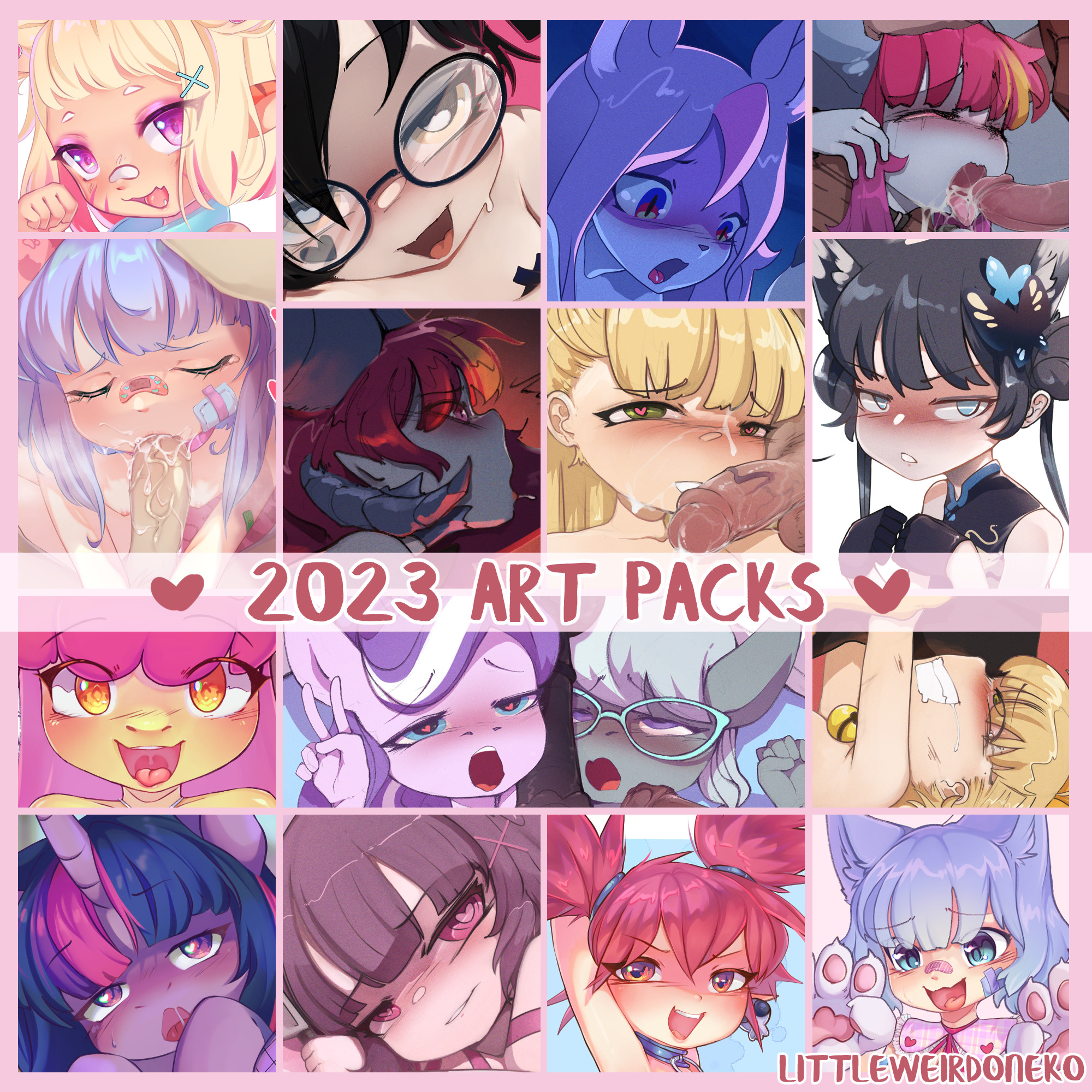 And now the entire output of 2023 been compiled into one big art pack availab...