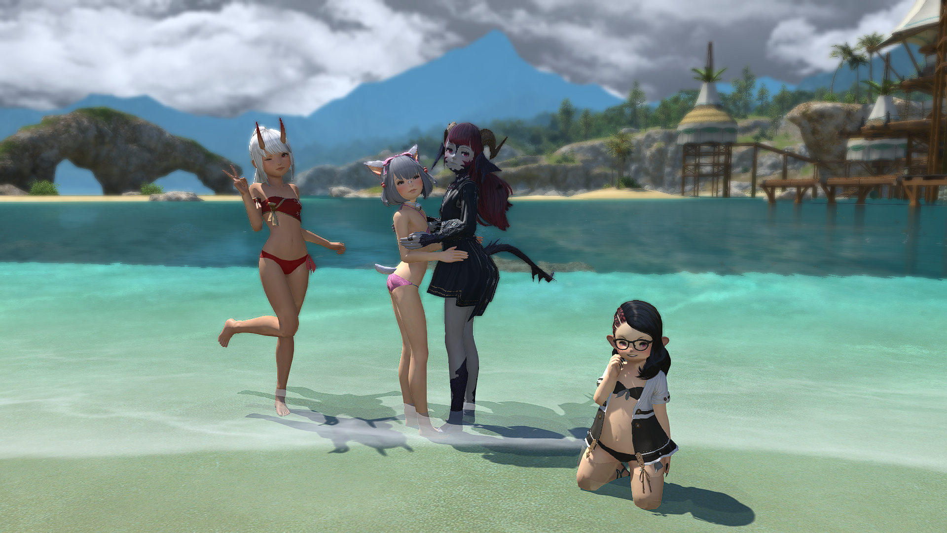 End of the year gooning sesh with Kitty and Vienna and friends, I am really h...