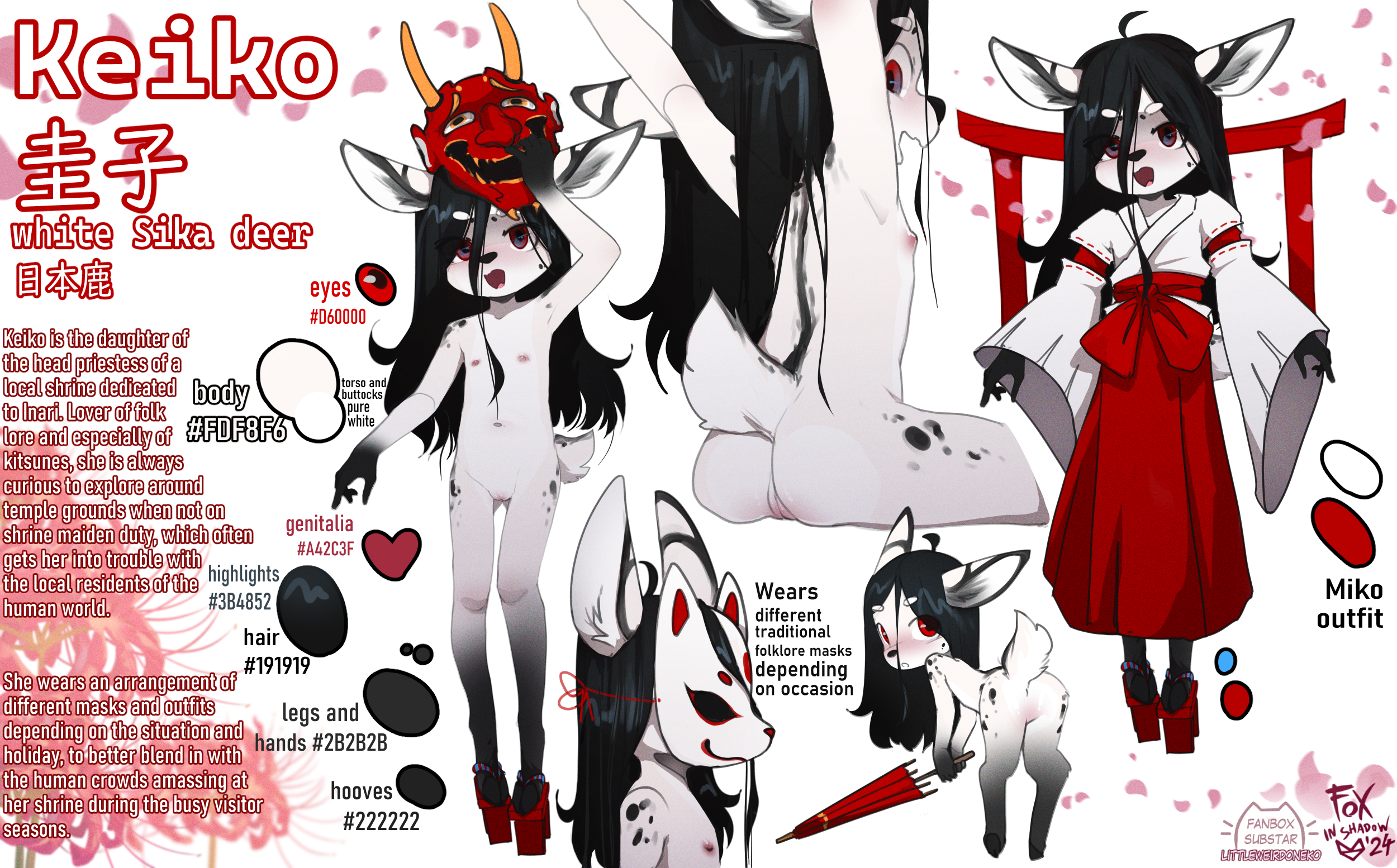 I was stalling a bit on publishing this character ref sheet because I was slo...