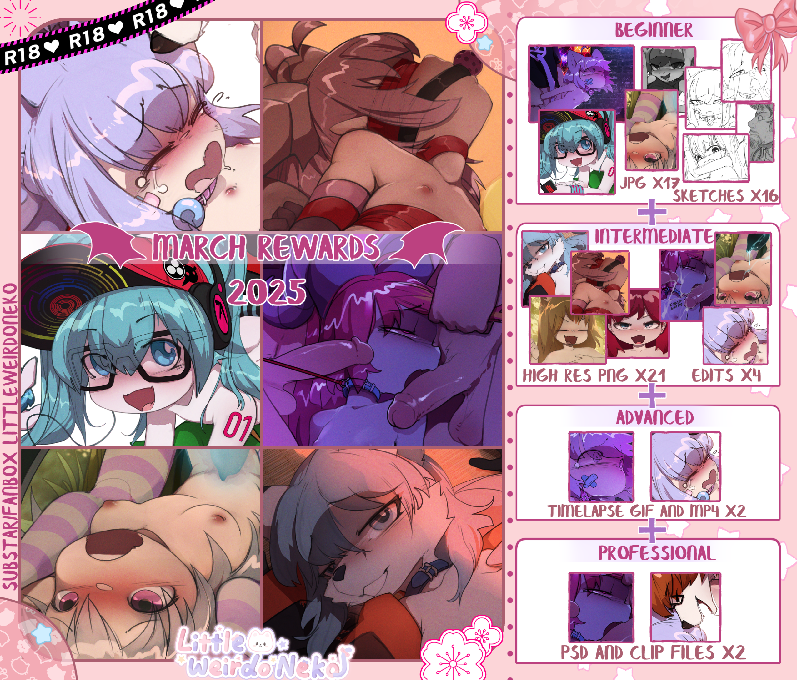 📢 the March art pack has just dropped! Artpacks are available for all new sup...