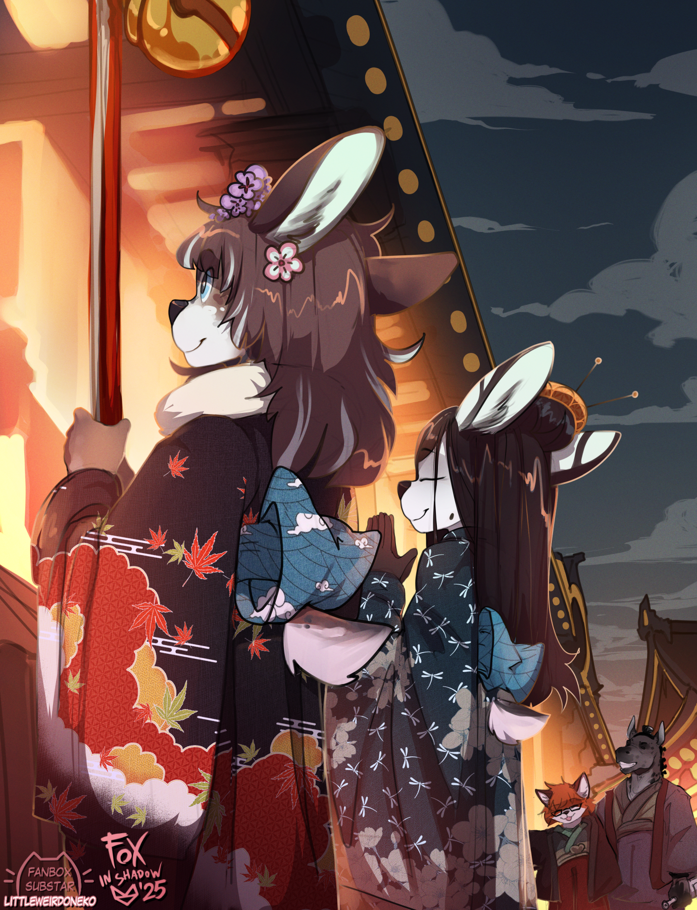 to kick off the year of the horse I have the new year piece I done for @baggi...