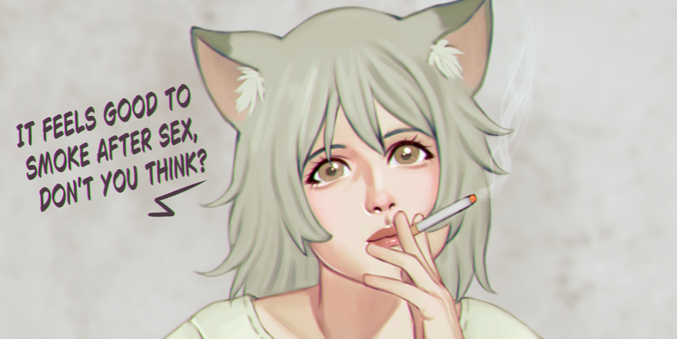:hello_kitty: Support on FANBOX!🥺 https://mashigirls.fanbox.cc/ #chainsmokerc...