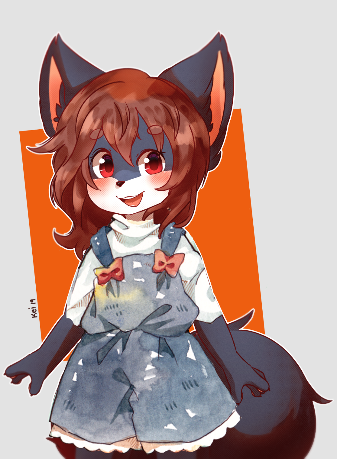 Here's an edited version because I can't share the nude one! (the clothes are...
