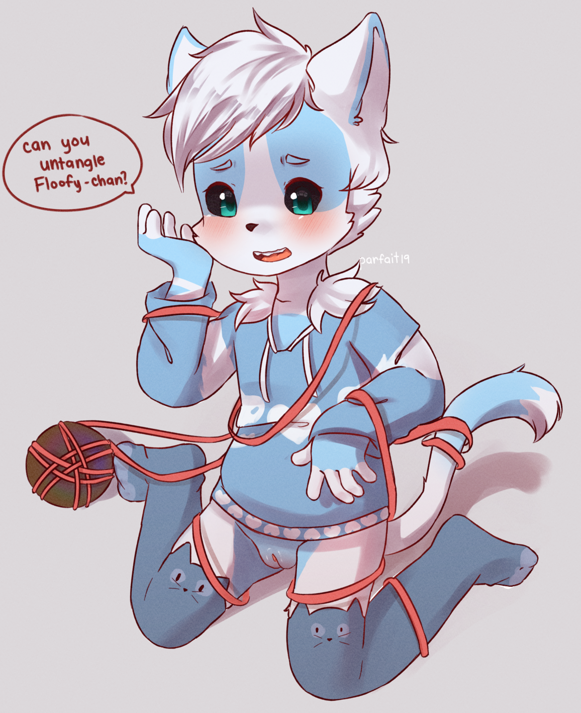 commission #kemololi #loli