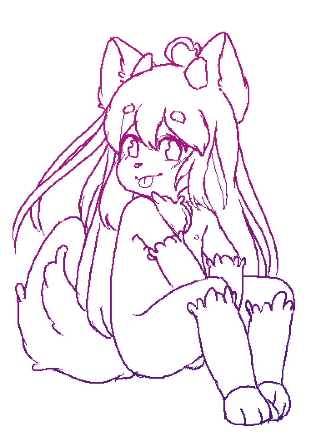 drawpile doodle for a friend