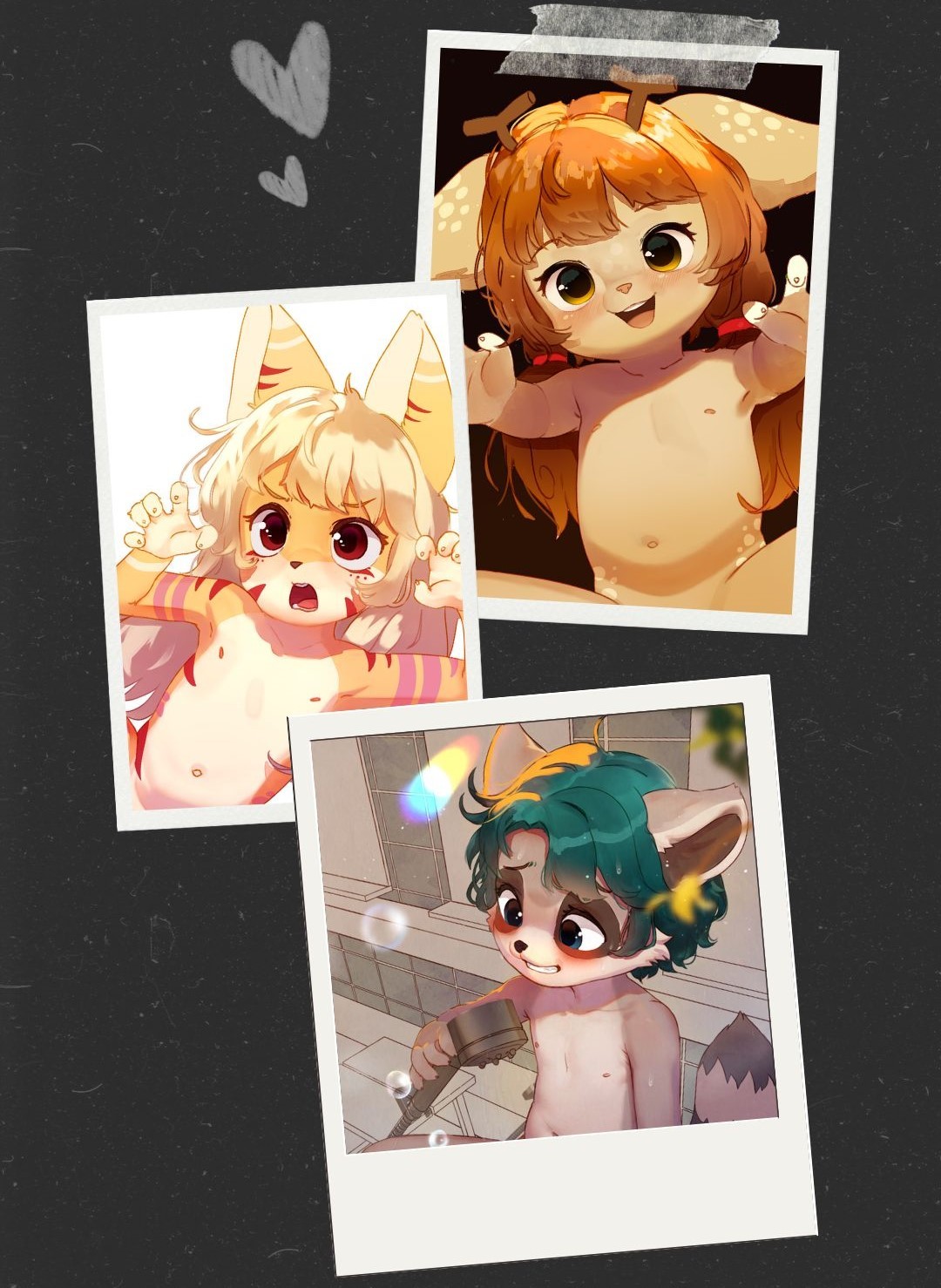Upcoming art on my ko-fi! I've never really advertised my memberships before ...