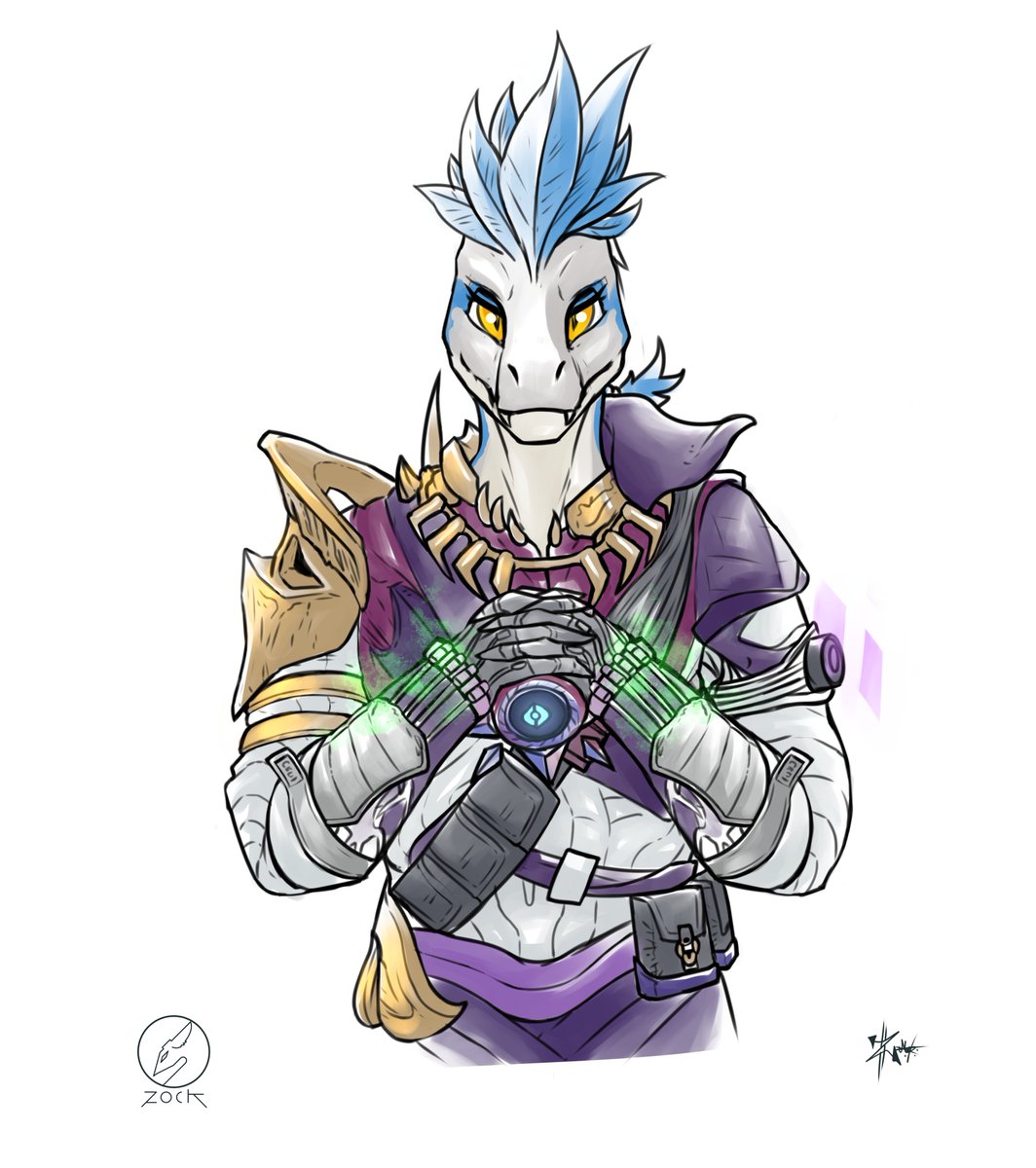 Commission completed :D 2/3 Thanks Javi!!! #Destiny #Videogame #Illustration ...