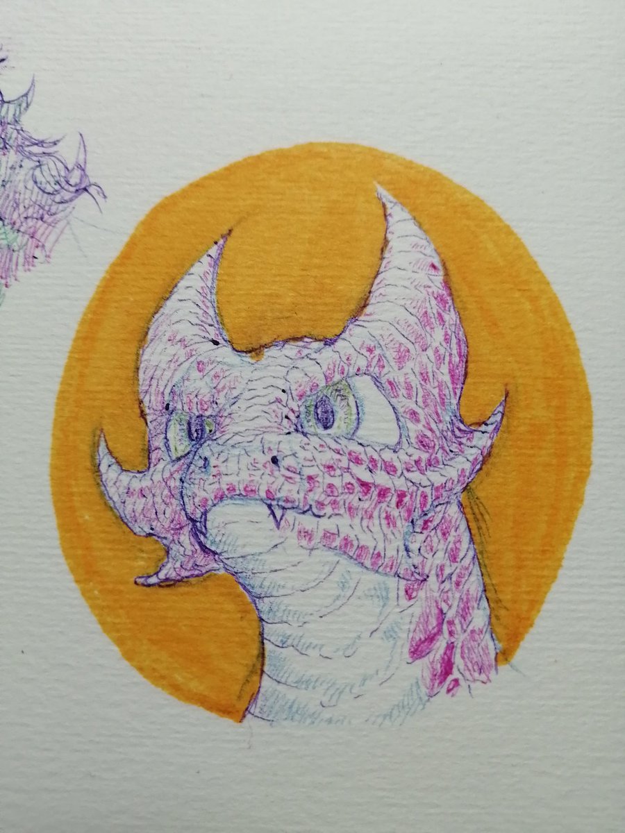 Little Sketch! #sketch #inksarts #INK #dragon #Kobold #sharpie https://t.co/0...