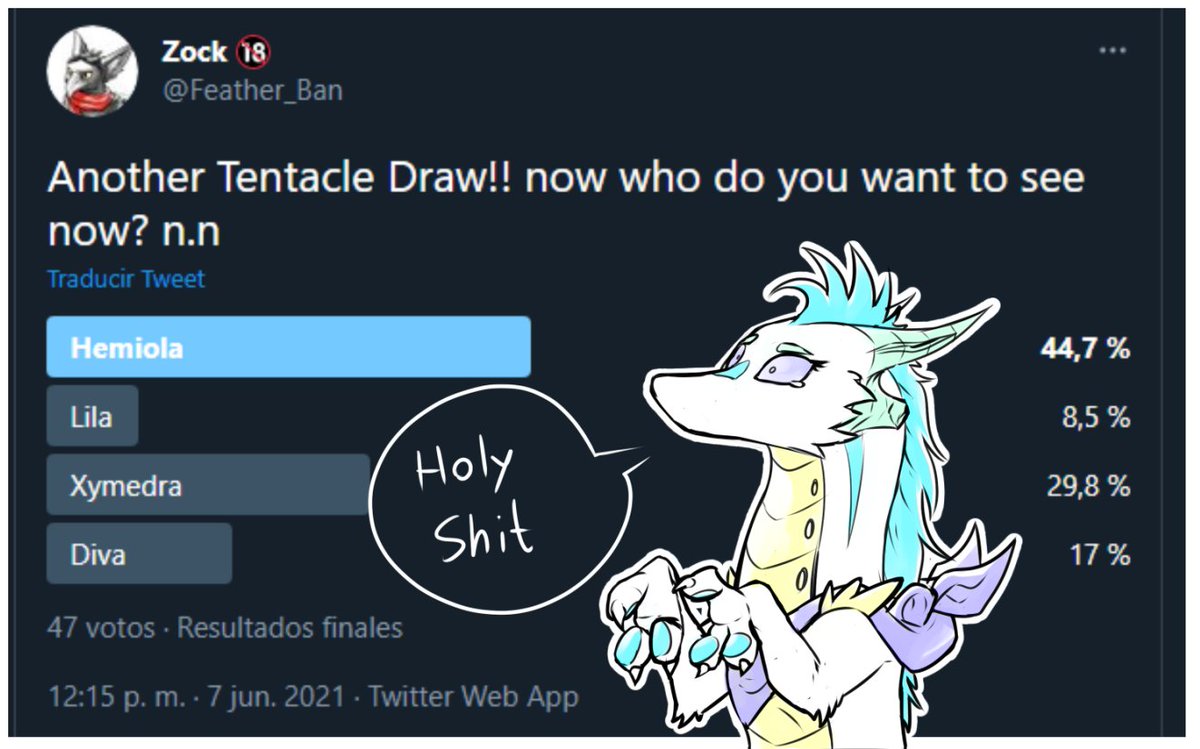 Ok, xD Hemiola win! Now its time to choose the tentacle type <3 Wait the n...