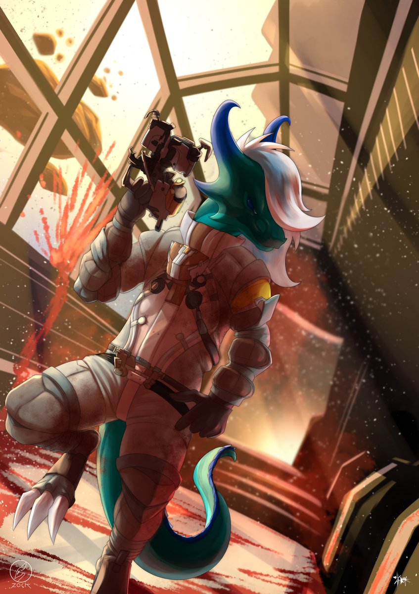 Commission completed :D Thanks @ForgeSgt I really love work in this Xymedra c...
