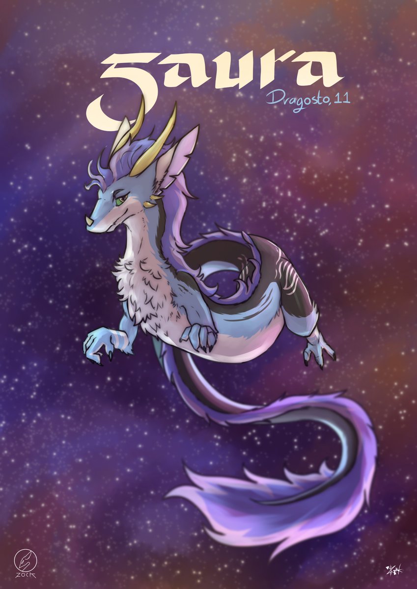 11vo Dragosto, Saura, beautiful dragoness from Crystal Kitsune <3 i loved ...