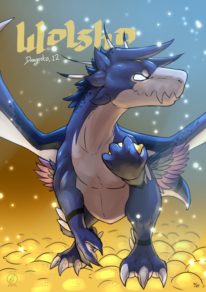 12vo Dragosto, Wolsho, great protector of lemons :D Dragon for Wolsho ElDrogo...