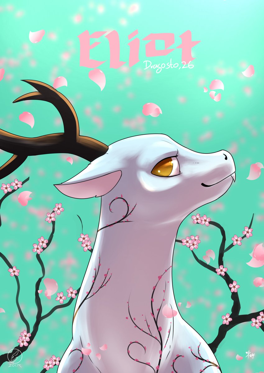 Dragosto Day 26, Eliot <3 Character and design by Erika Doll https://t.co/...