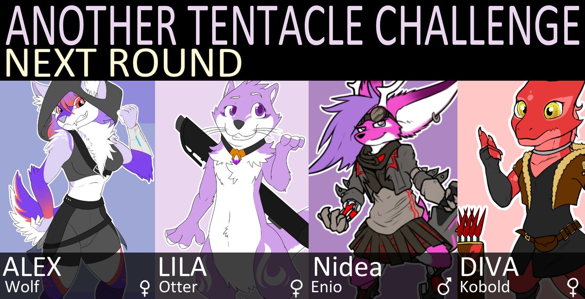 after a somewhat heavy month, the voting continues <3 TENTACLES ATTACK!!! ...