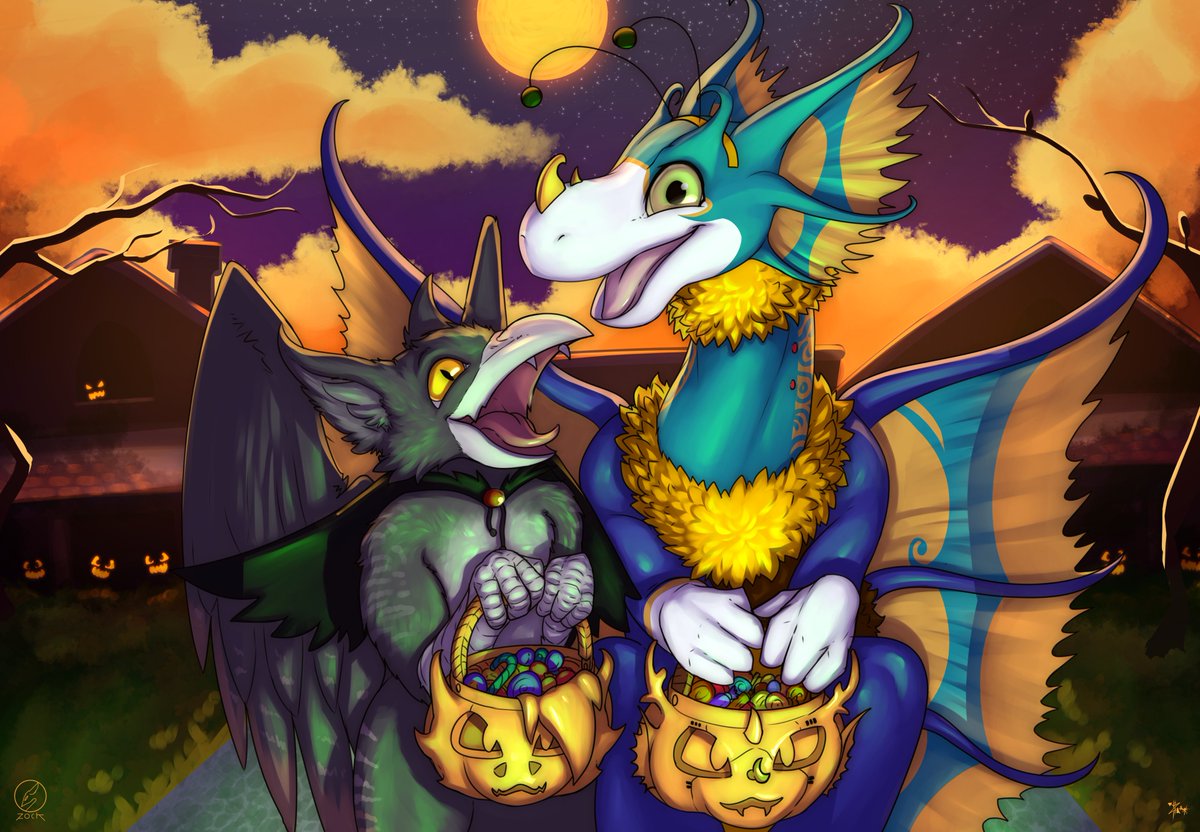This is Halloween 🎃🎃 !!!! little present to my great friend @ArtroThe #Hallow...