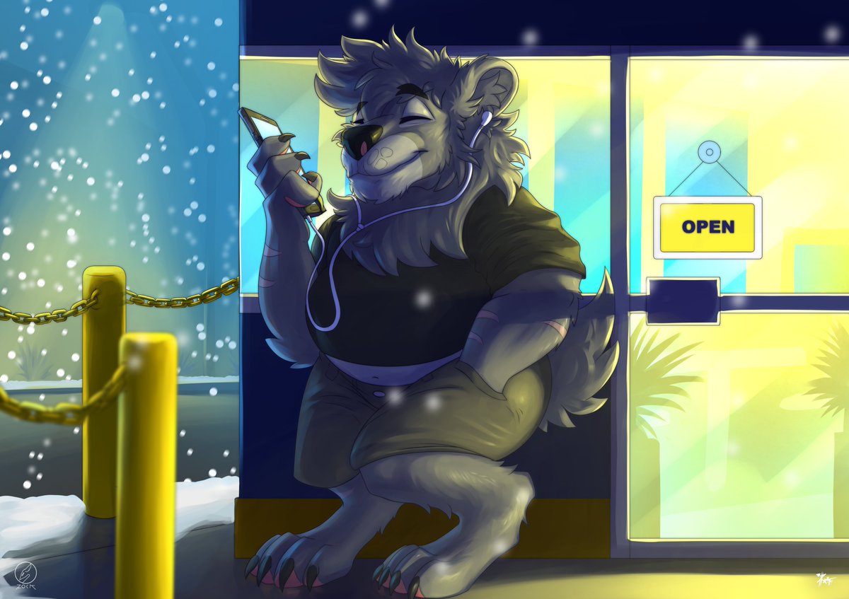 Commission completed :D !!! Character by @ForgeSgt Thanks!!! #Commission #Nig...