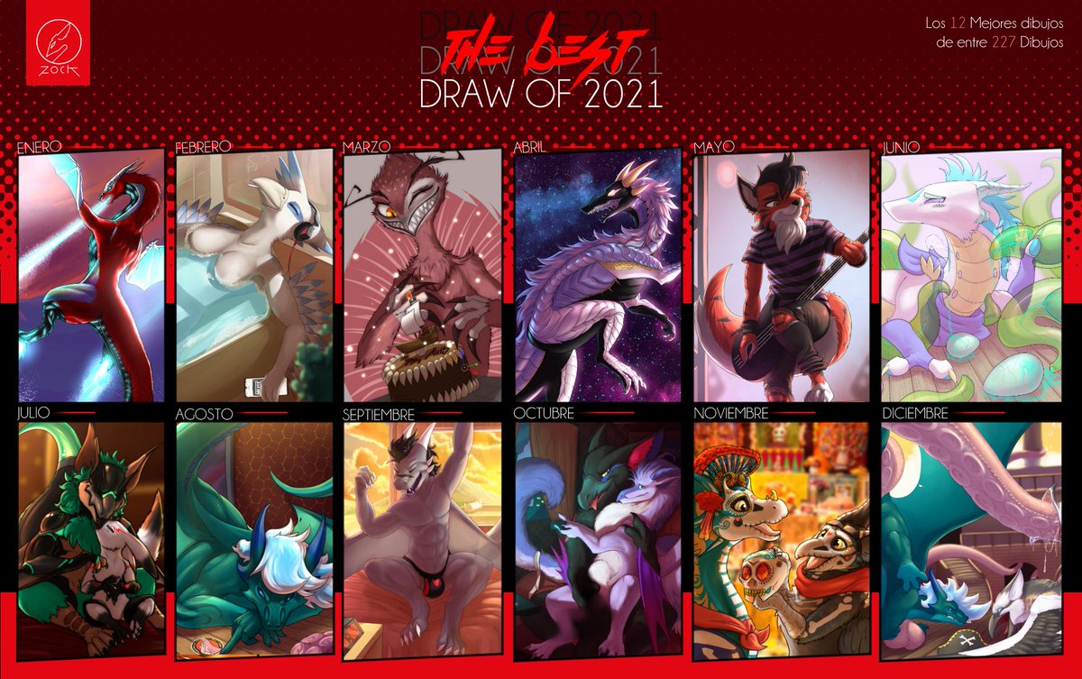 Art Summary 2021 This year was quite productive, I had a lot of fun doing his...