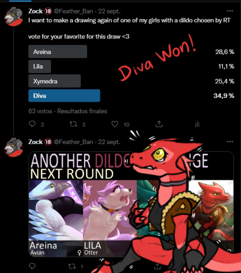 Ok Diva Won, Team Kobolds!! xD These days, I'm going to do the survey, stay t...