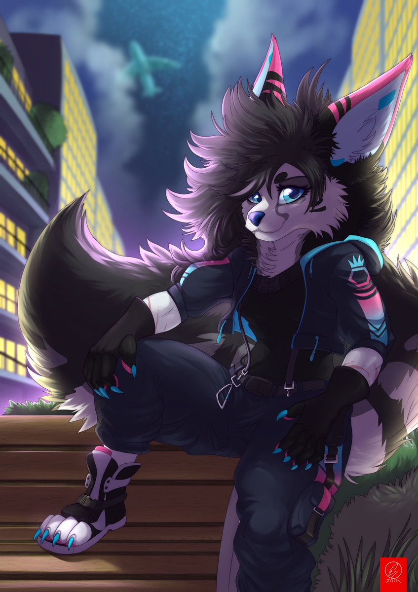 Kewla Ori Tekzer, Art for Brehm I LOVE TO WORKING ON FENNECS! <3 Thank you...