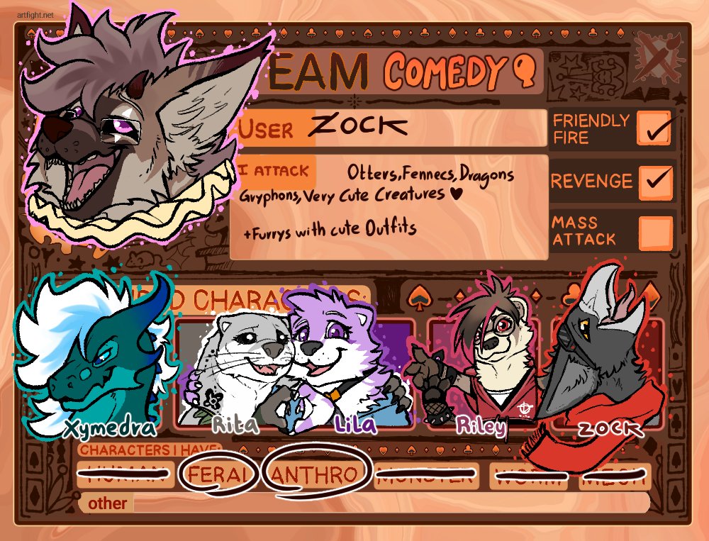 Artfight 2026, TEAM COMEDY! 🎈✨ Follow me! https://t.co/S9vbaGlXif https://t.c...