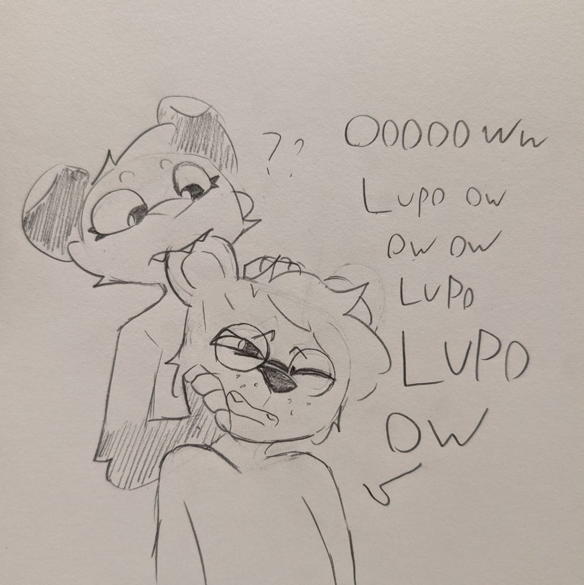 Bite your buddies @SkunkWix https://t.co/3JqBrpMhbI