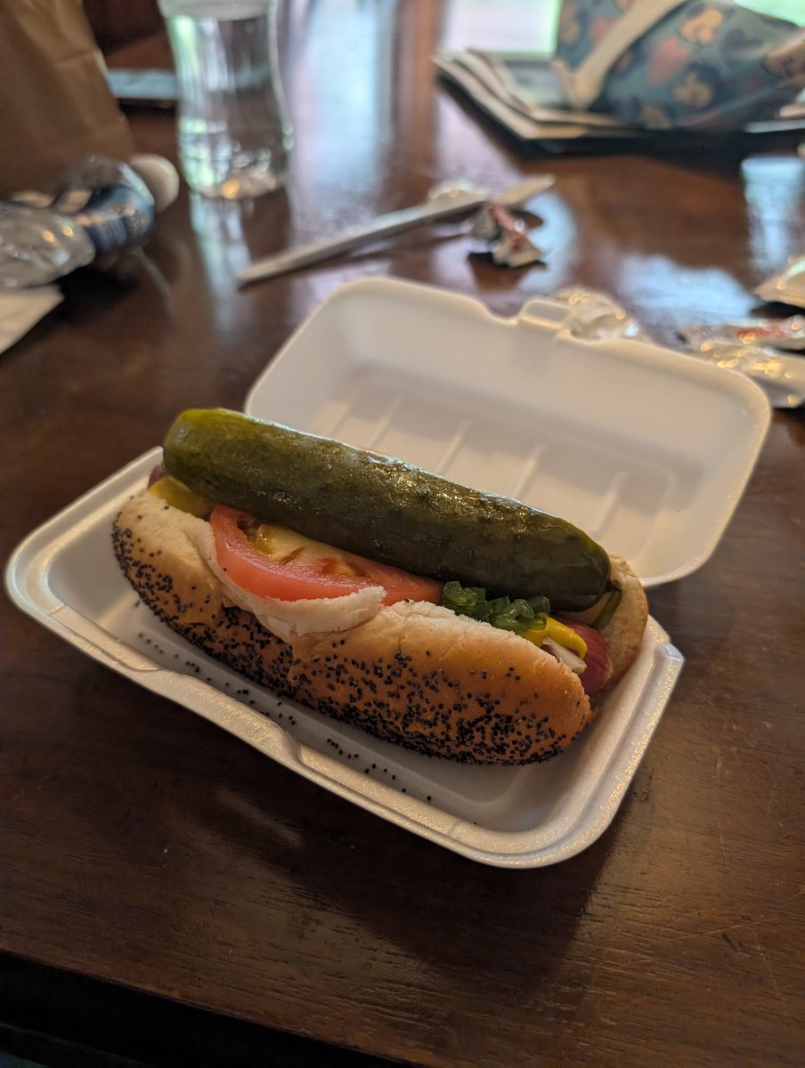 @sleepers1mulant I was just in Chicago and I had several Chicago dogs and the...