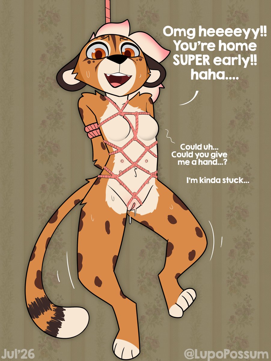 Hang in there Kitty Cat!! comm fer @AngelGaBreel ! https://t.co/mTp6L500BI
