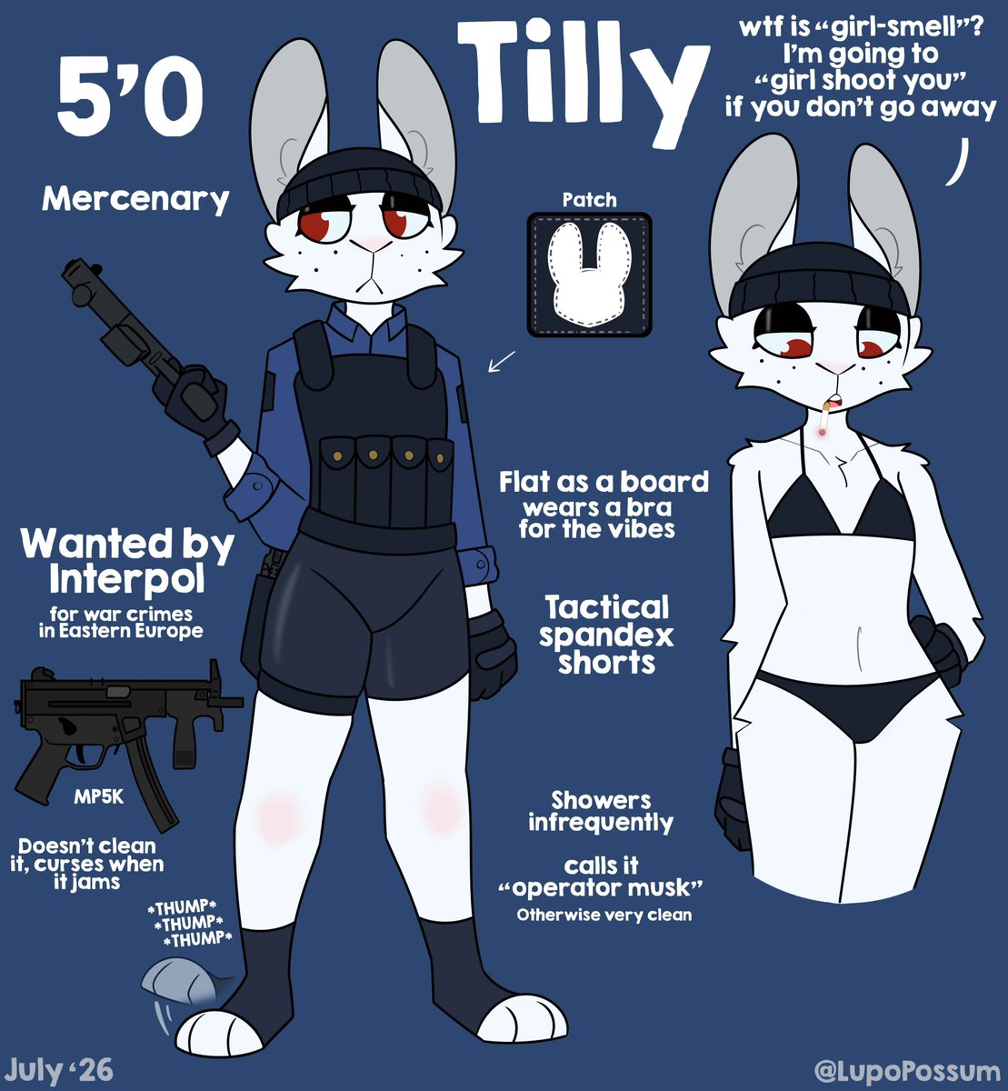Tilly but sfw this time https://t.co/V1p4J01nTW