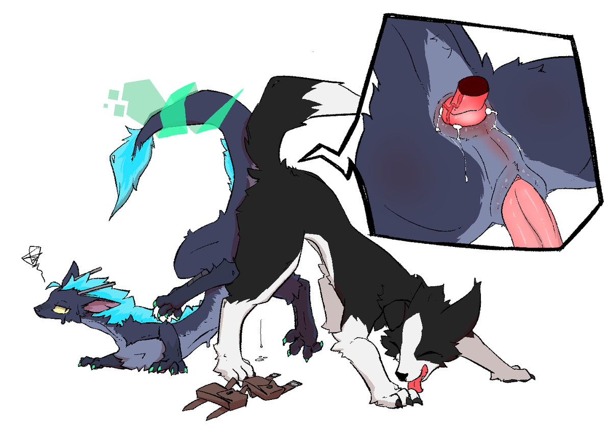 commission 🐉🐺 feel so strange... https://t.co/dPDeSuVaPP