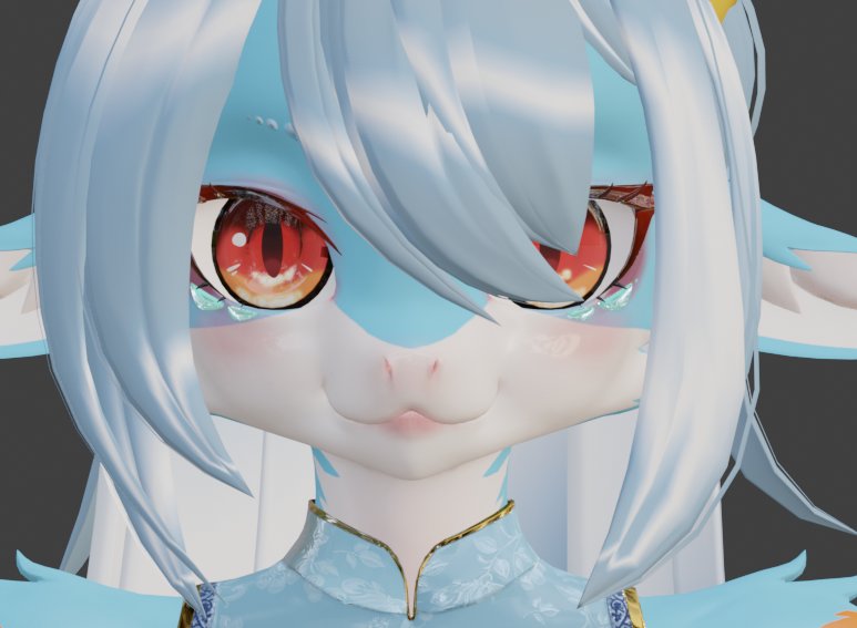 OwO 模型师：@furryloms 渊渊真是宇宙第一棒！！！太可爱了实在是 https://t.co/ZpLkZhRNE2