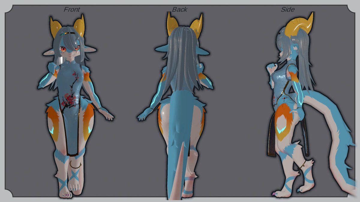 vrchat房间搞的三视图！ 感觉有亿点色啊……快画！😋😋😋 ！劲爆价！0元即可画我oc！ https://t.co/tqYLfKwQEB