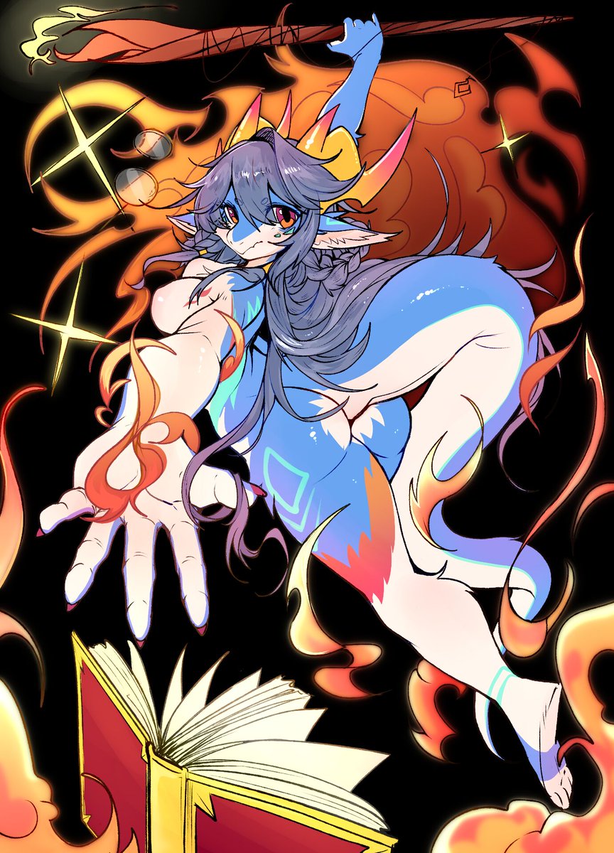 画点姐姐（？） 好烧的火🔥🔥🔥🔥🔥 😋😋😋 https://t.co/jRoMyy4uRQ