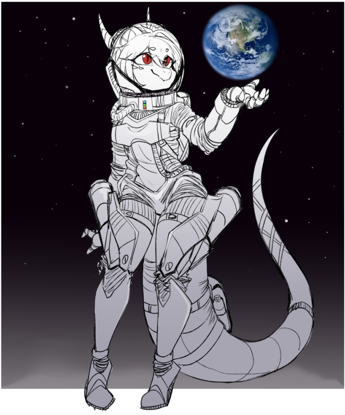 太空龙 Space Dragon🐉 😋 https://t.co/ho3ESw34LG